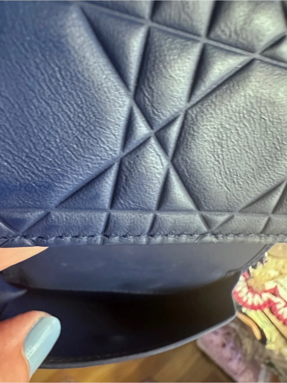 Beautiful Lady Dior Trifold Wallet